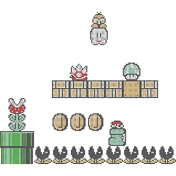 Amazon.co.jp: Perler Super Mario Bros. 3 Fused Bead Pattern