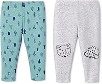 Vista 1 de Lamaze Organic Baby Baby Boys' Pull on 2 Pack Leggings