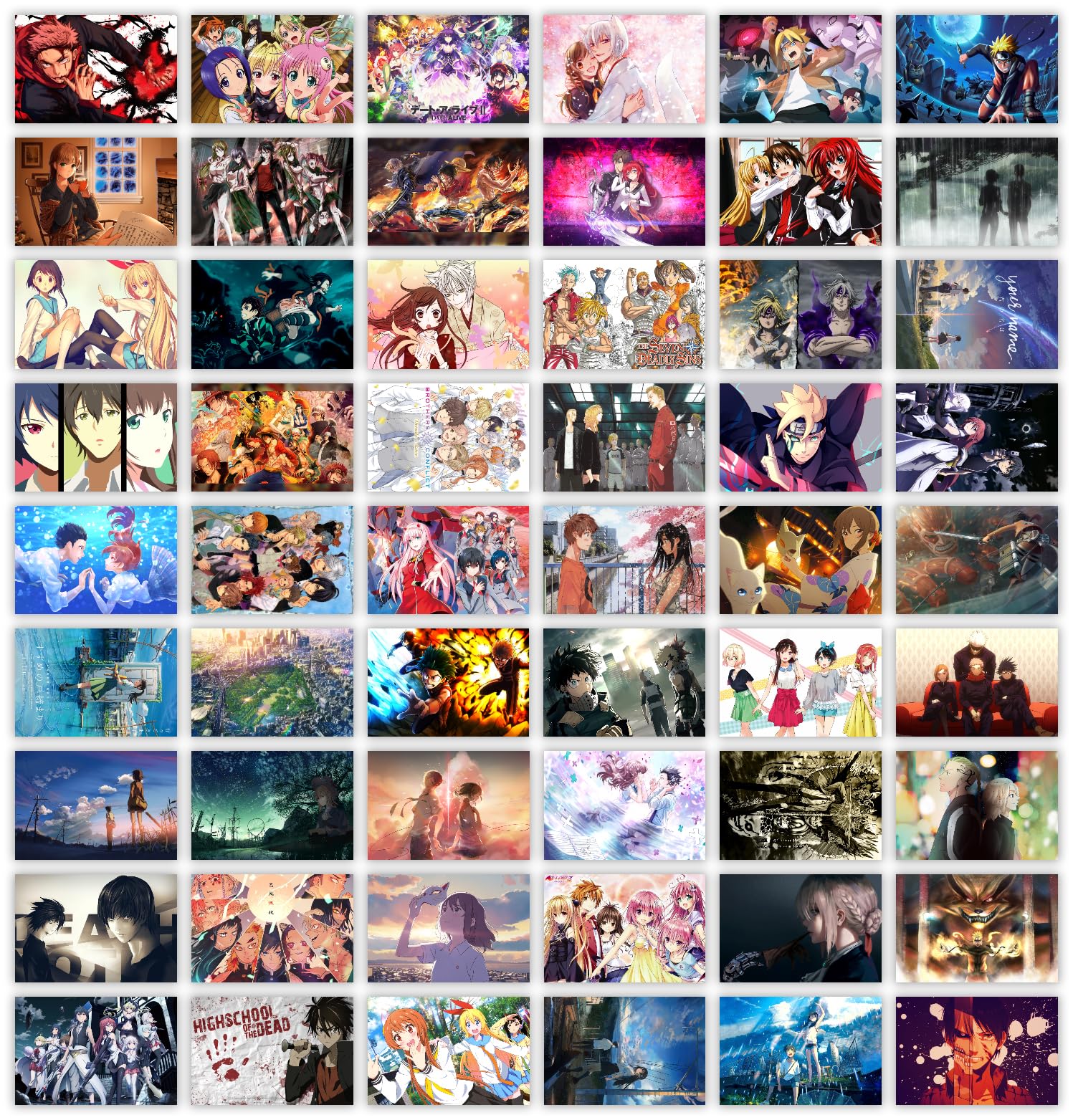 Superhero Wall Collage Kit - 54 Posters -22