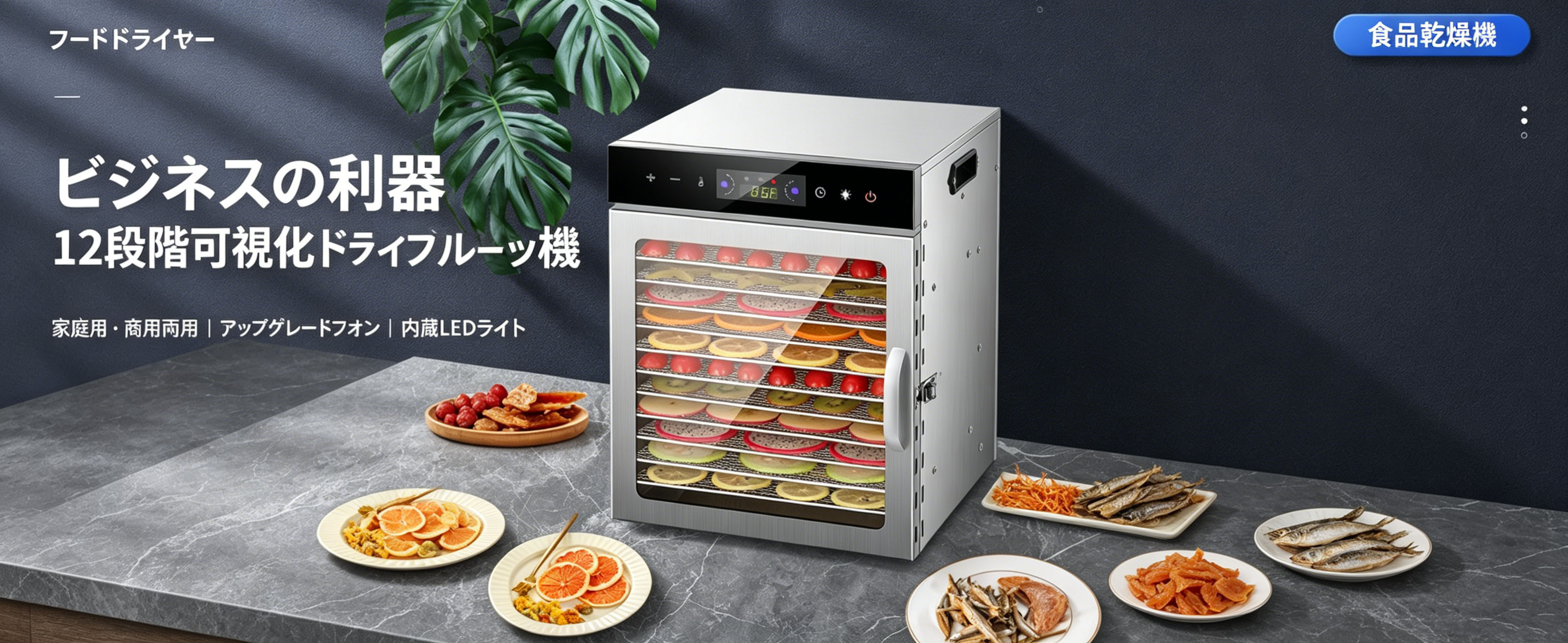 Amazon.co.jp: フードドライヤー ZAZY 食品乾燥機 18 層 ステンレス鋼