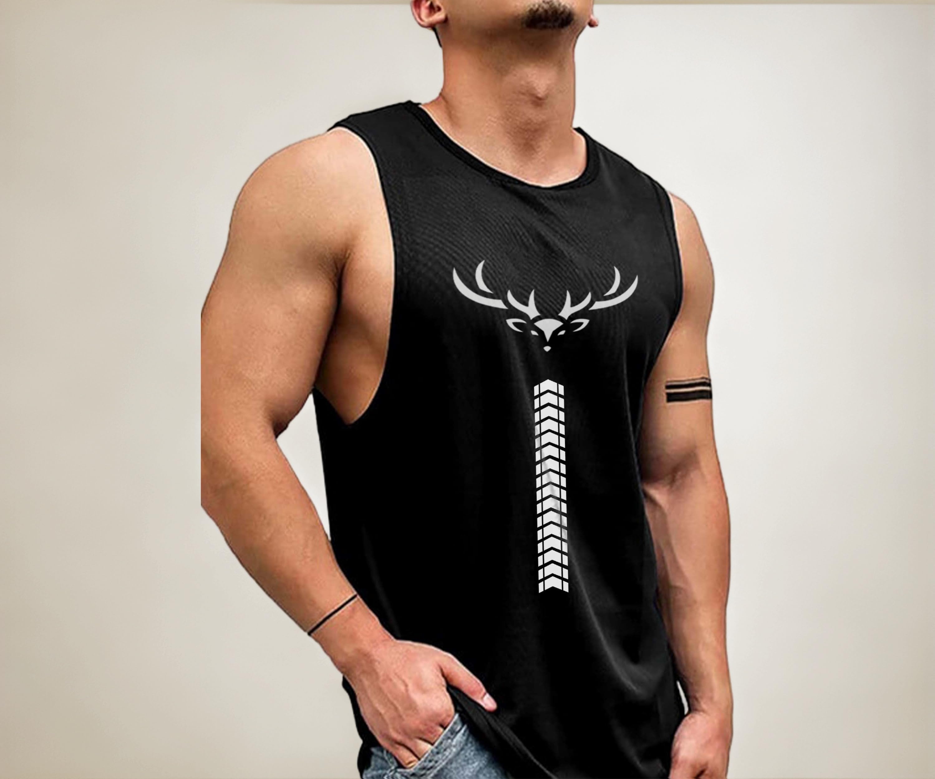 Vest for Men || Gym Sports Men Tshirt || Summer wear Regular Fit T-Shirt for Men