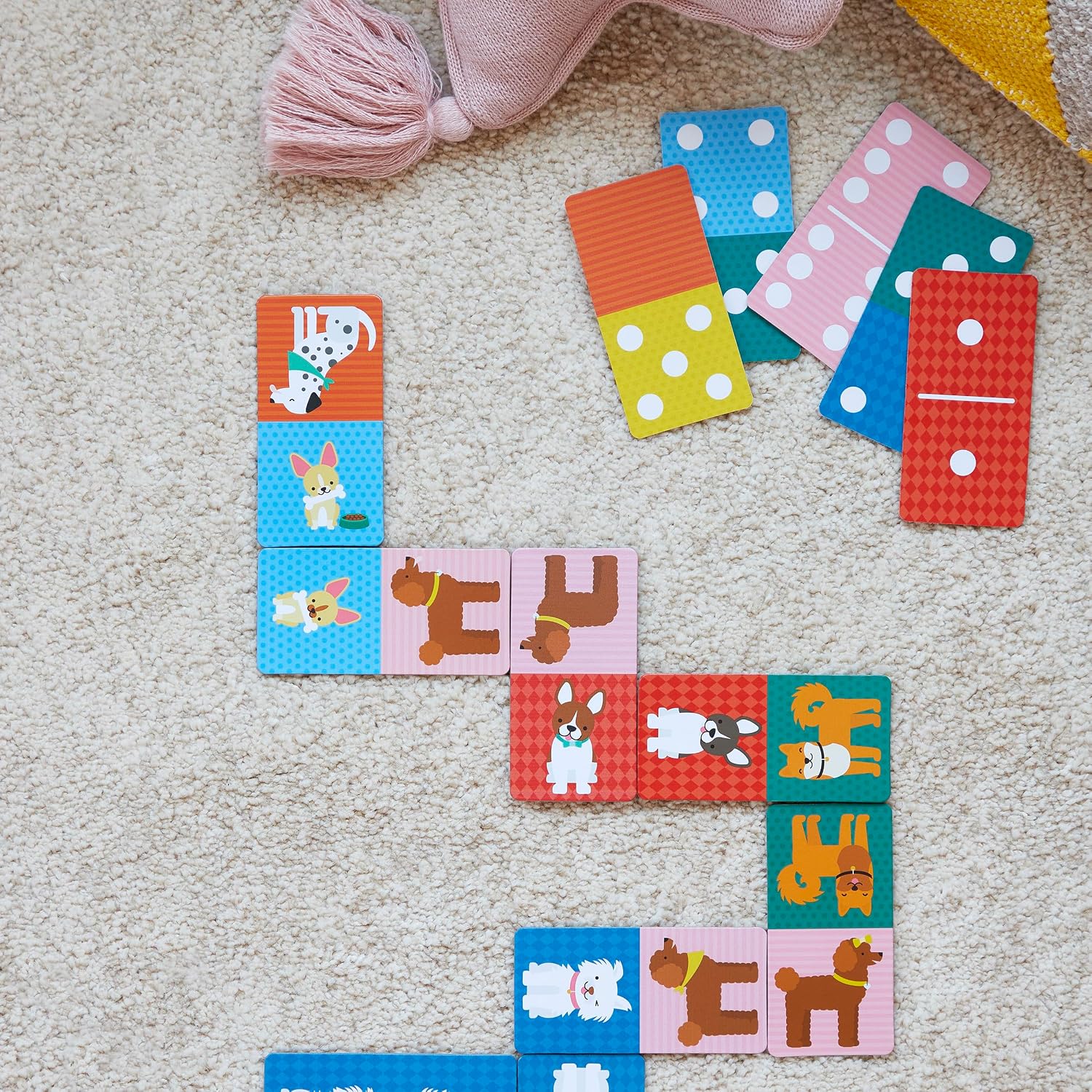 Game Spot the Difference Dominoes Doggies image 3