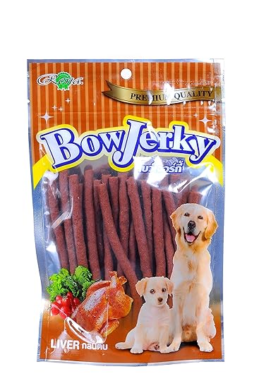 BowJerky Liver Sticks, 200 gm