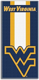 Northwest NCAA West Virginia Mountaineers Unisex-Adult Beach Towel, 30" x 60", Zone Read