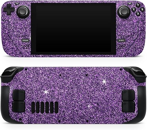 Miniatura 6 de DesignSkinz - Compatible con Steam Deck - Calcomanía protectora de policarbonato resistente a los arañazos de vinilo para juegos - Purpurina ultra