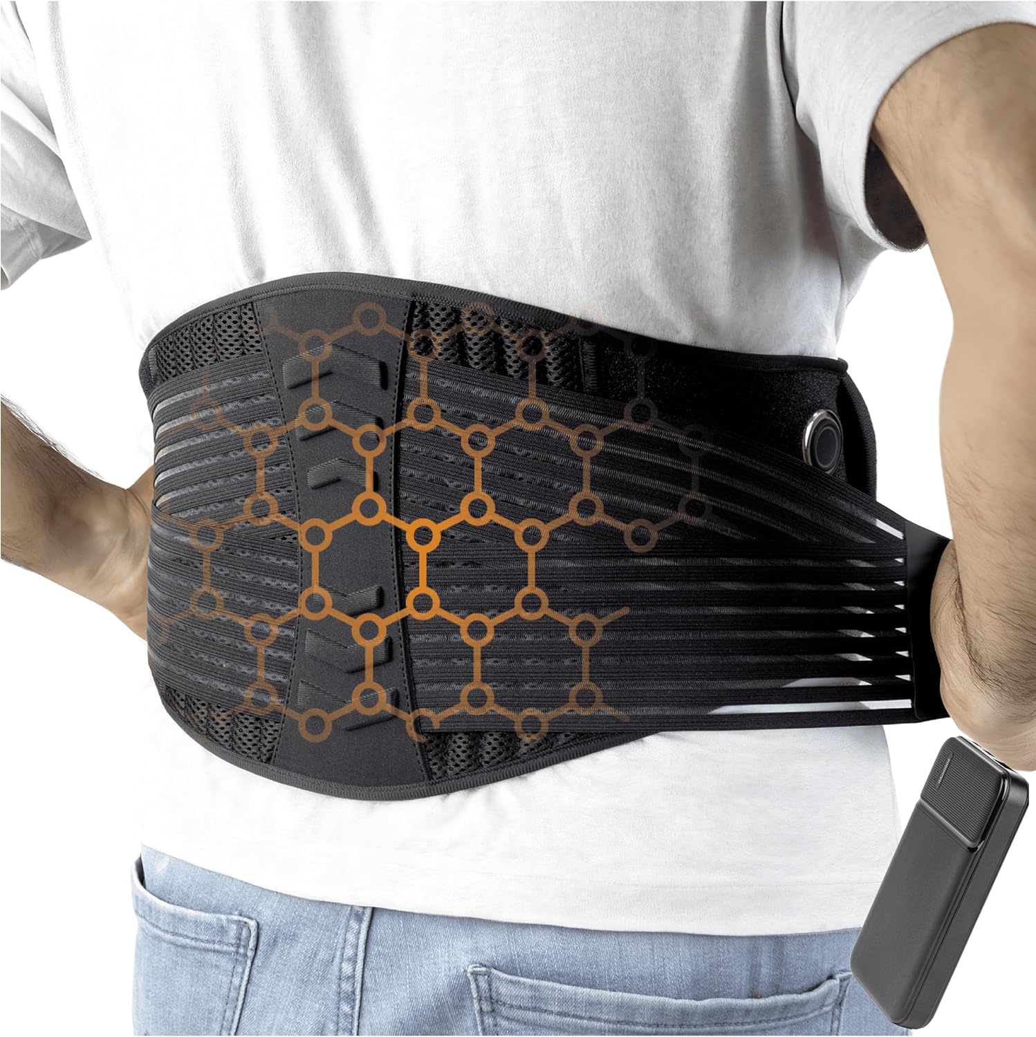 Mooncare Therapy — ceinture lombaire chauffante sans fil