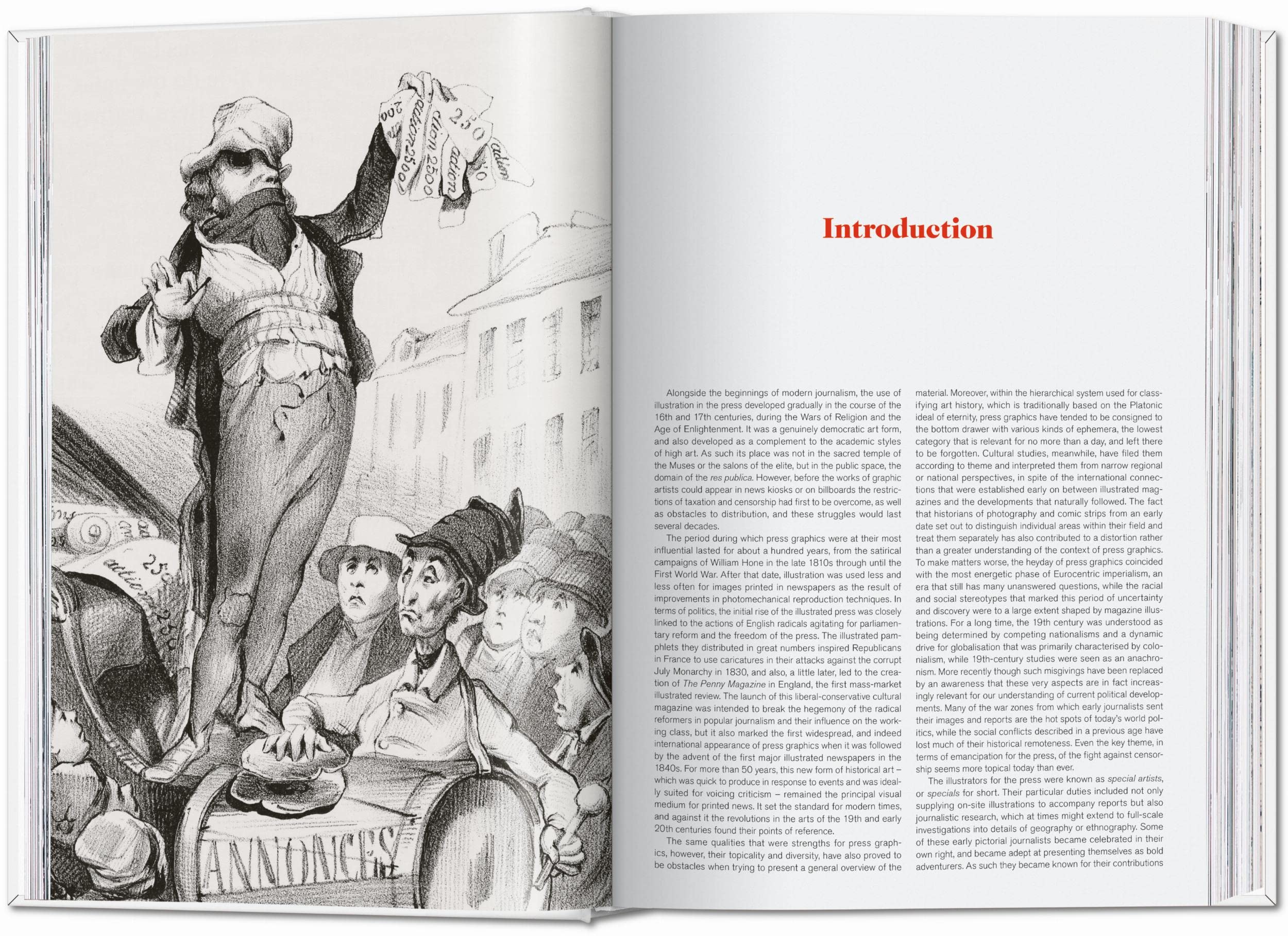 History of Press Graphics: 1819–1921