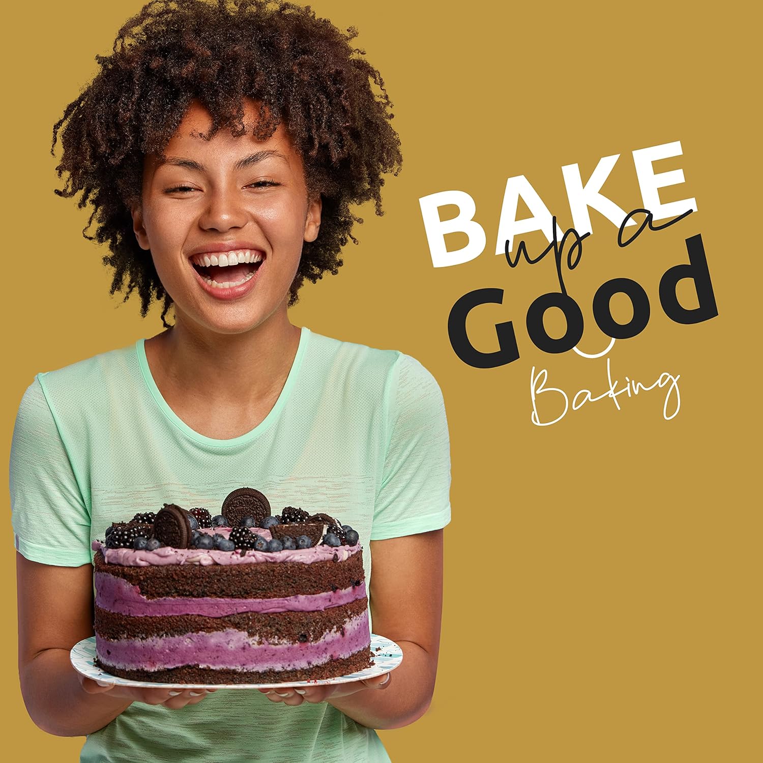 RFAQK 8-Inch Round Cake Pan Set of 3, Nonstick Baking Cake Pans with 50 Pieces Parchment Paper, Dishwasher Safe - Image 6