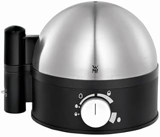 WMF 415070011 Stelio Jajowar, Stal Szlachetna, 380 W, 7 l, Czarny/Chrom