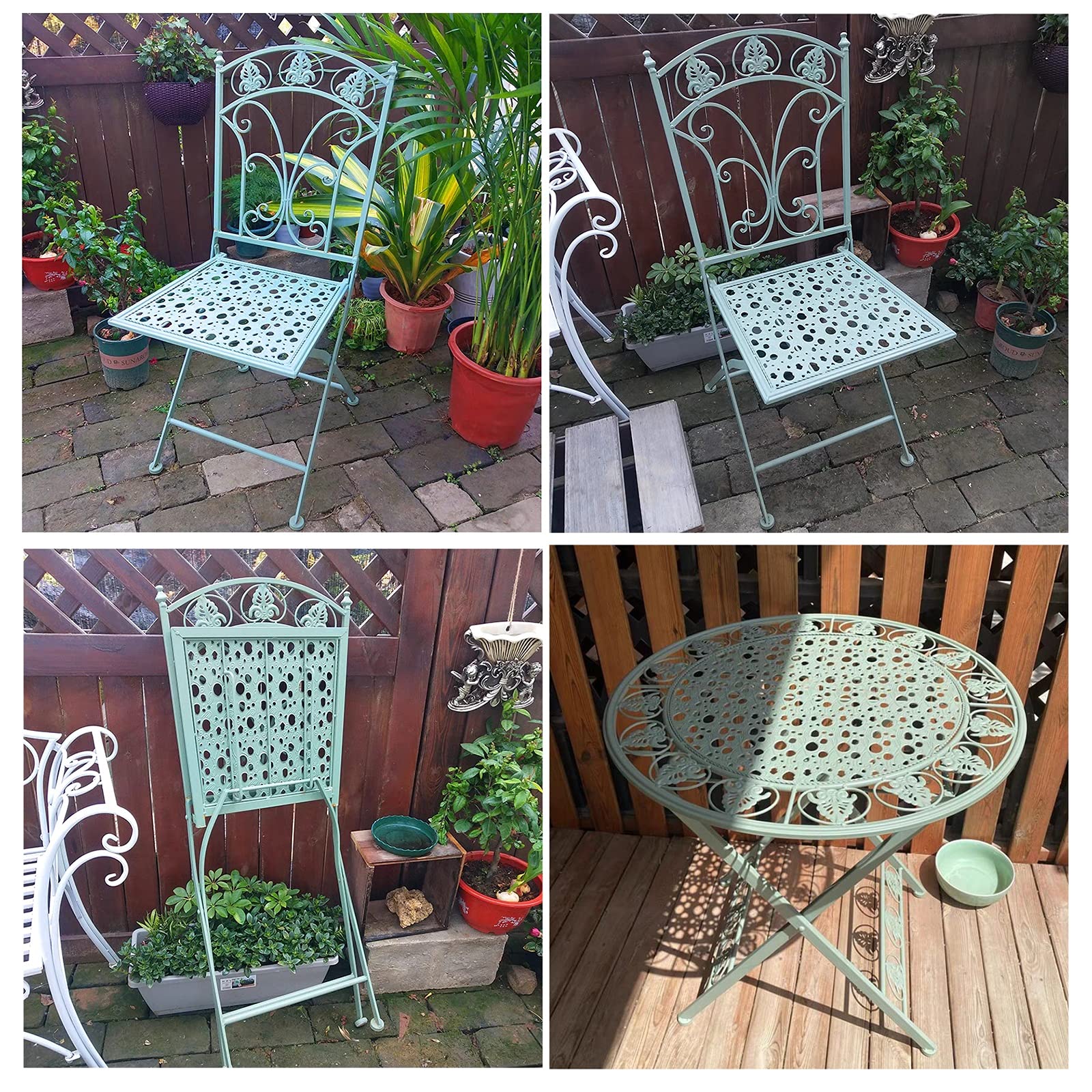 Sgabello Pieghevole, Tavolino Pieghevole Da Esterno, Tavolino Portatile, Tavolino Piccolo, Tavolino D'accento, Tavolino Da Caffè Piccolo - Foto 9