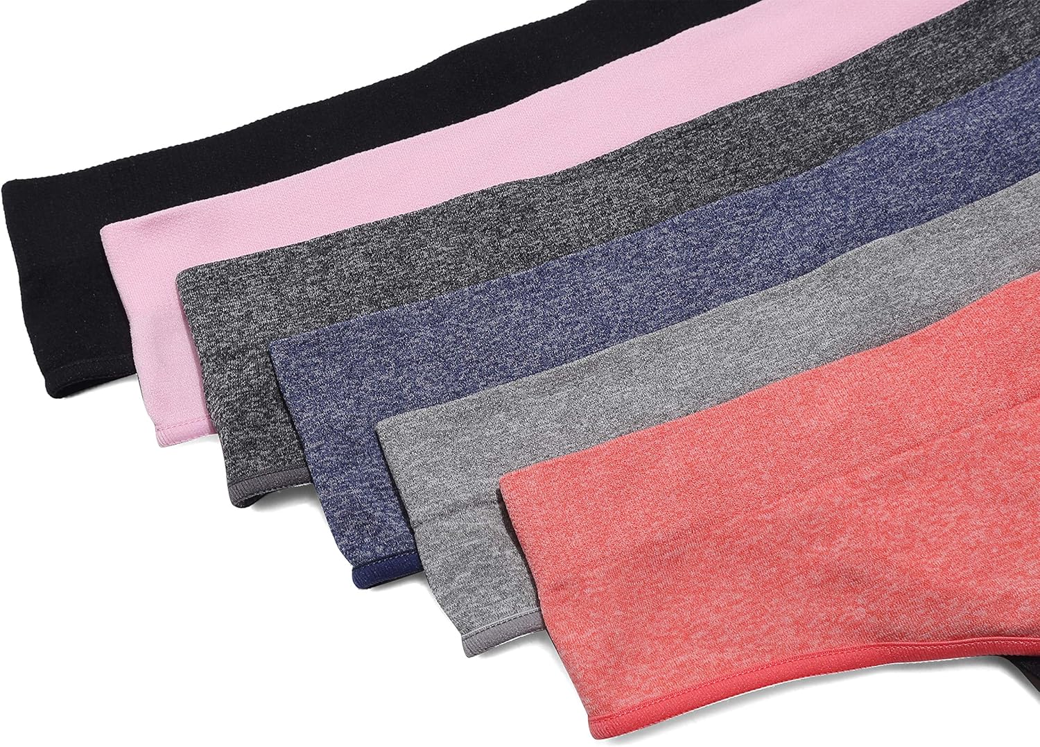 Seamless Thongs for Women No Show 6 Pack Women's Nylon Spandex Thong Underwear - Image 7