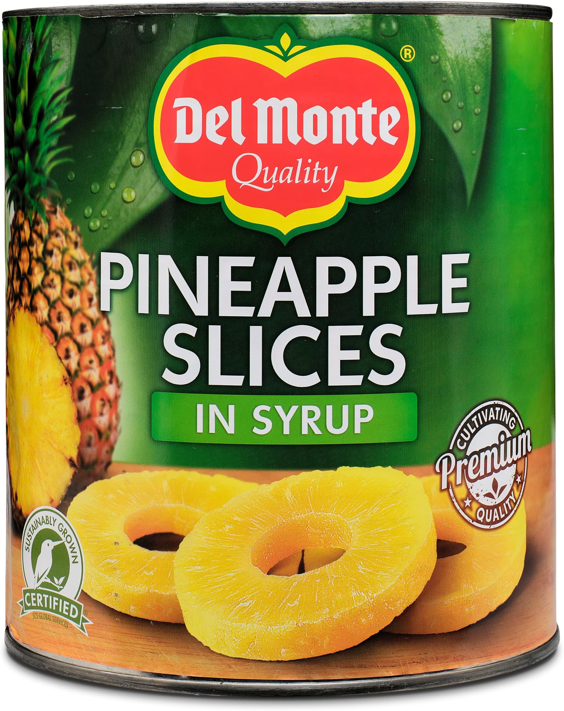 Del Monte Pineapple Slices in Syrup, 3 kg