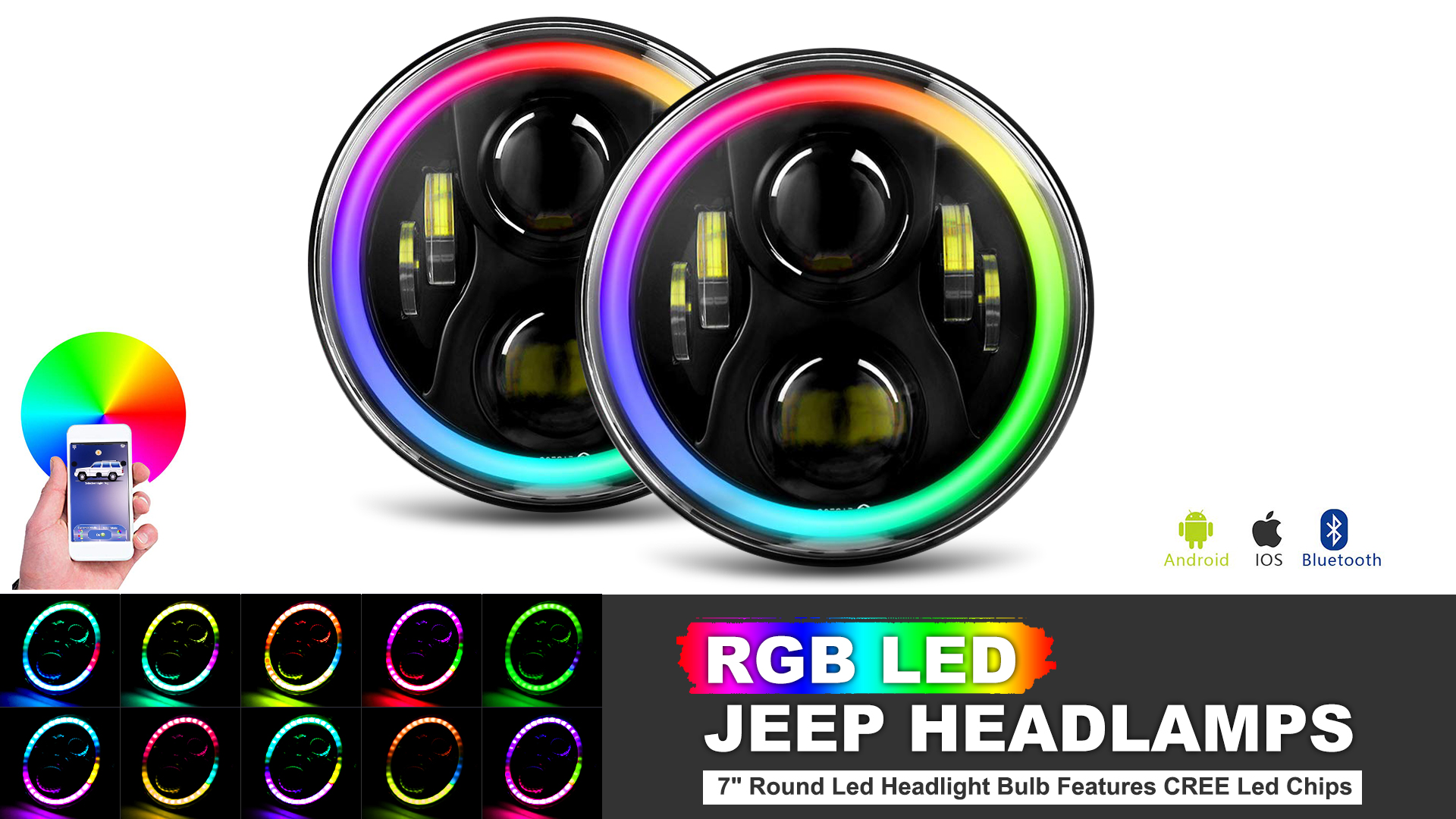 RGB Headlight 05 on Amazon Live