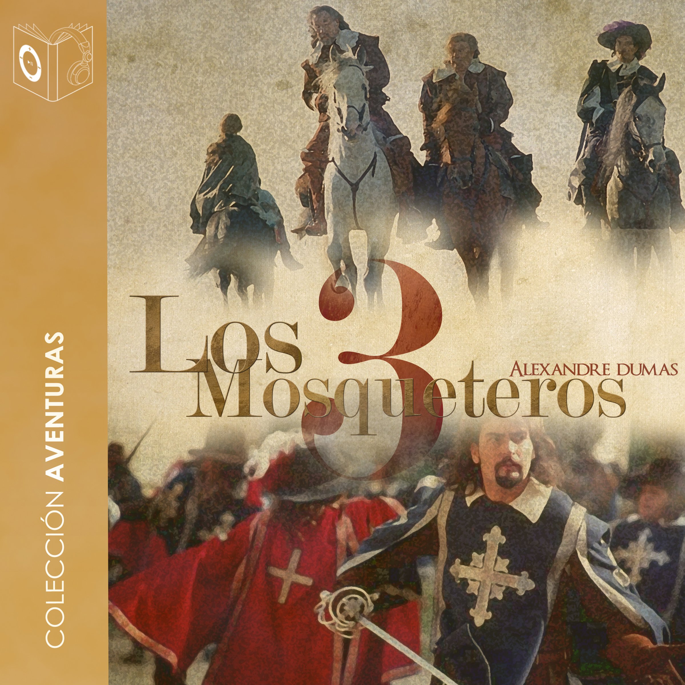 Cover art for Los 3 mosqueteros [The 3 Musketeers]