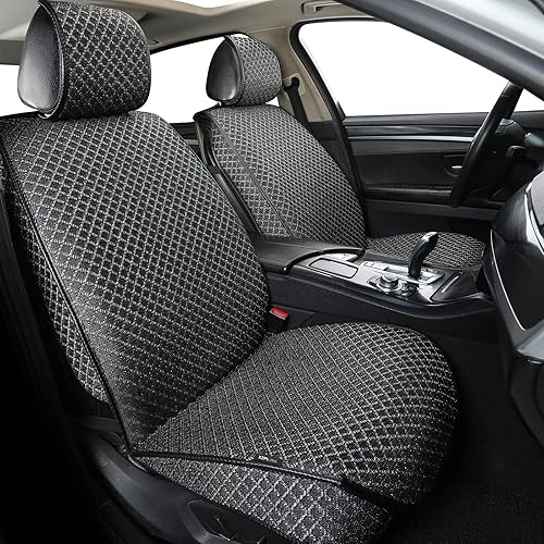 Fundas transpirables de asiento de automóvil, fundas de asiento delantero de lujo, fundas de asiento del conductor, fundas de asiento de automóvil,