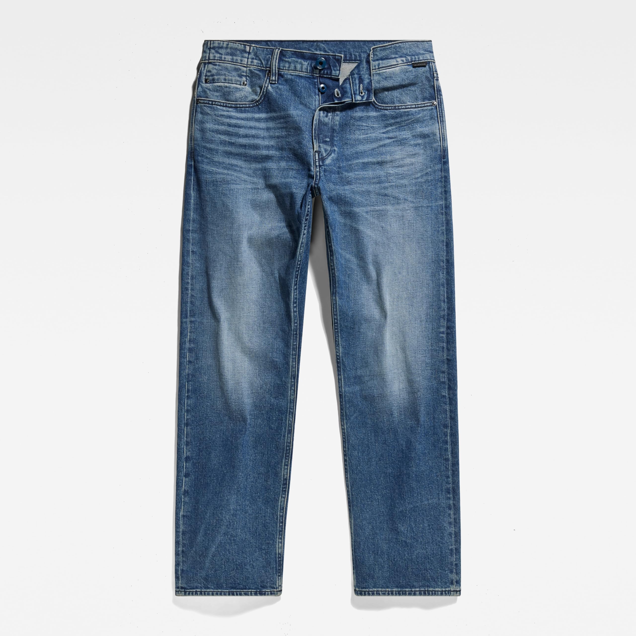 G-Star Herren Dakota Regular Straight Jeans Blau (Faded Cascade D23691-C052-C606) 31W / – Bild 4