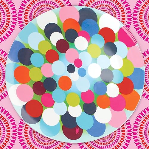 Miniatura 4 de French Bull Vajilla de melamina de 9" ensalada colorida, placa lateral - Bindi