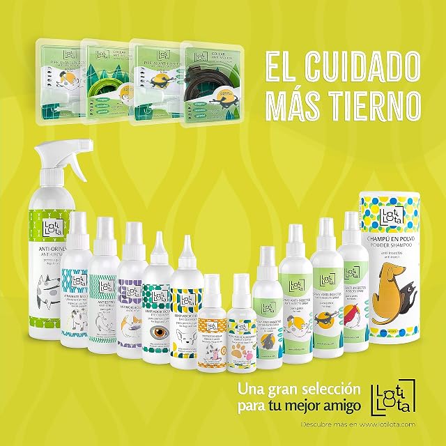 Foto 7 de 7 de LOTI LOTA Champú Perros de Álbol de Té 500 ml - Calma la Piel del Animal - Alivia los picores de Forma Natural
