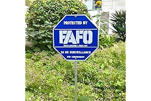 FAFO Security Sign: The Ultimate Boundary Enforcer