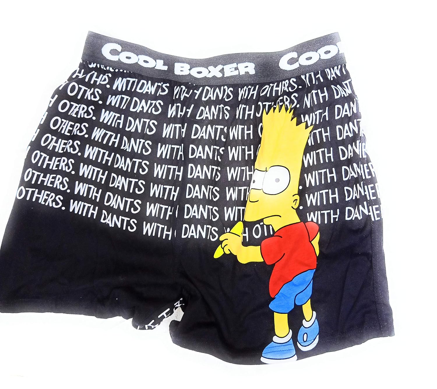 Buy Mens Boxer Shorts Cartoon Print bart Simp (Jam Collections) (Black,  XL(36 to 40)) at Amazon.in