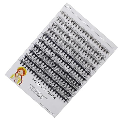 Miniatura 2 de 8-10-0.472-0.551 in mezclado, 10-12-0.551-0.630 in mezclado, 200 paquetes de extensiones de pestañas de visón natural 3D ruso volumen pestañas