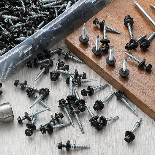 Tornillos para Techo Metalico 10 x 1-1/2" Hexagonal Pack 100 miniatura 4