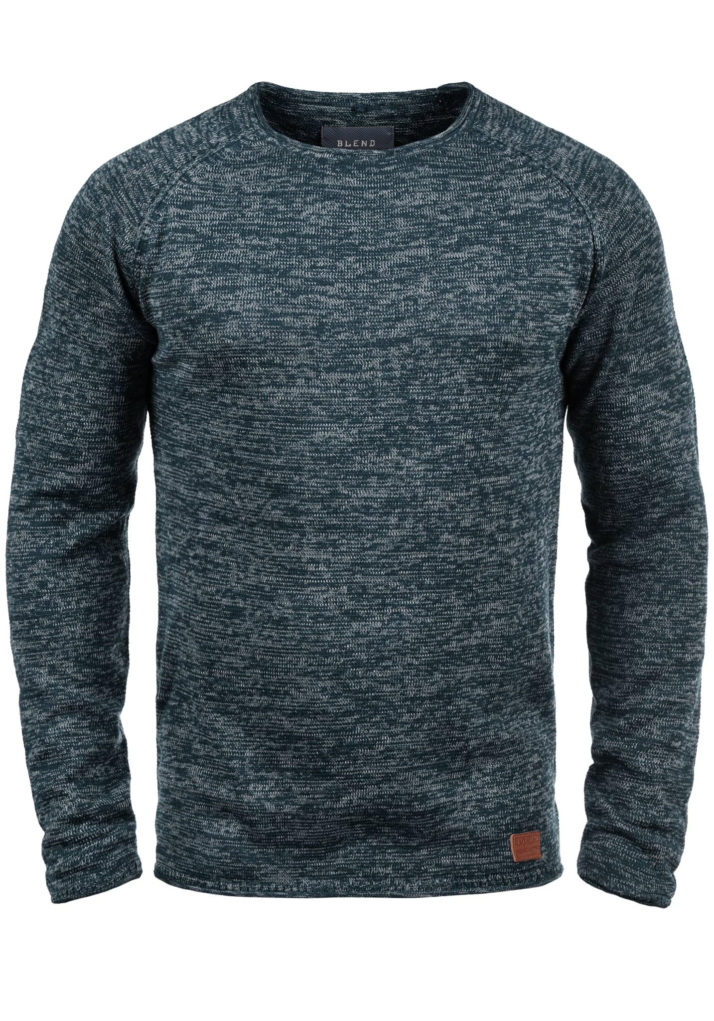 B Blend Men's Navy (70230) Blend Dan Knitted Pullover, Size:l, Colour: