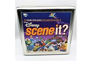 Disney Scene It? The DVD Game Tin Box: The Ultimate Family Game for Movie Buffs