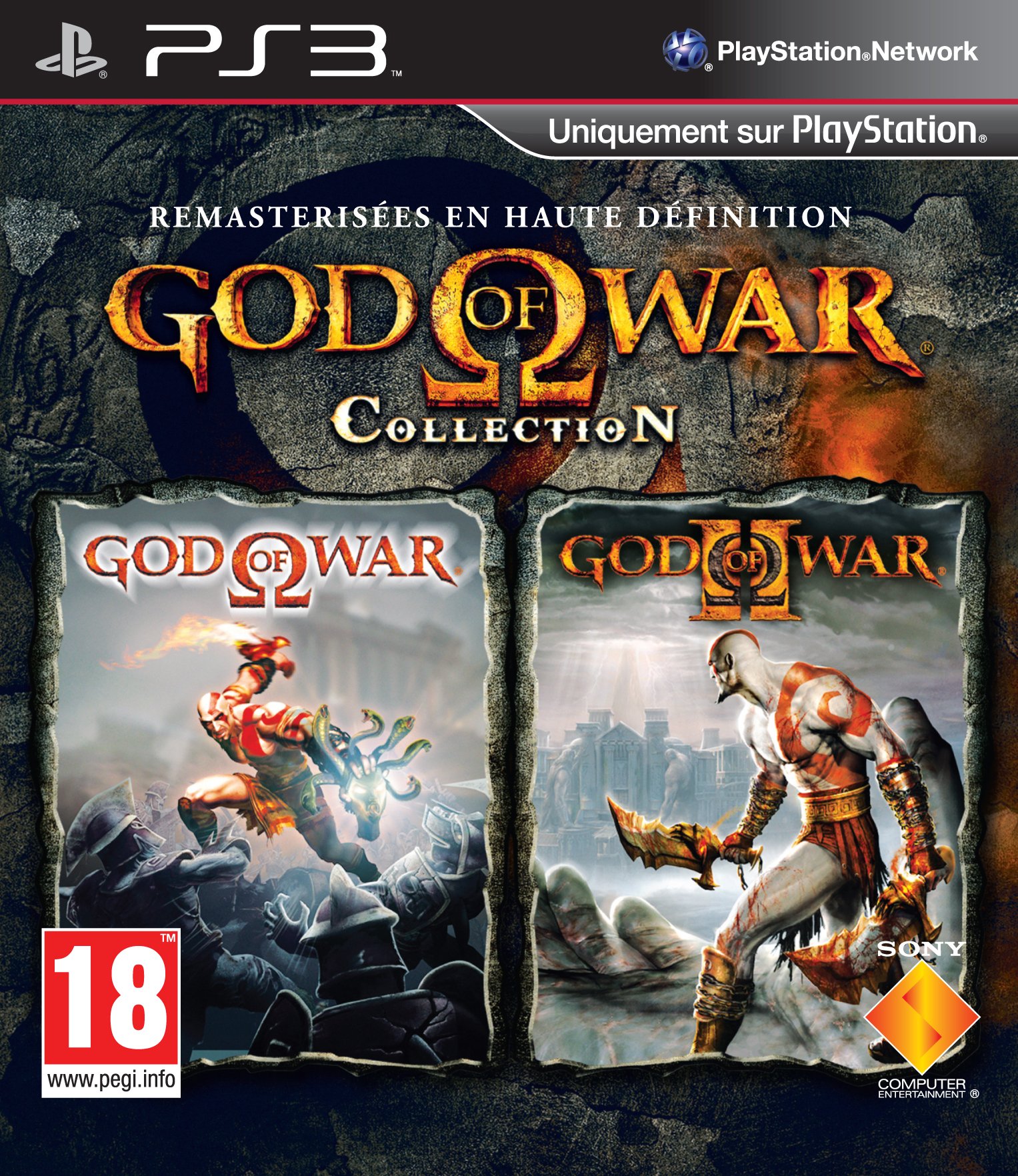 PS3 God of War Collection - French only - Standard Edition [video game]