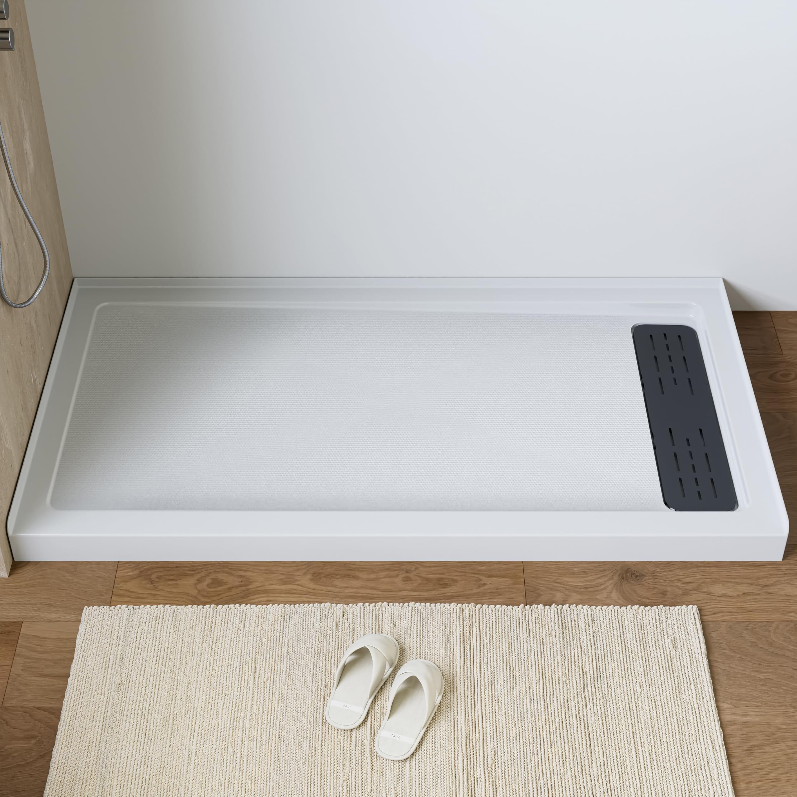 HOROW 60x32 Right Drain Shower Base