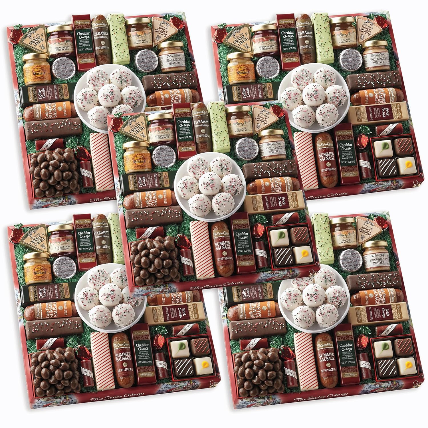 The Swiss Colony 27 Favorites Food Gift Boxes (5 boxes