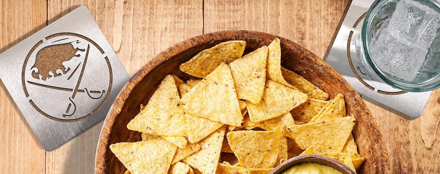 YouTheFan NHL Boasters Stainless Steel Drink Coasters