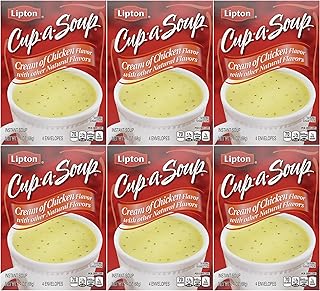 Cup-A-Soup Cream of Chicken, 2.4 Ounce (Pack of 6)