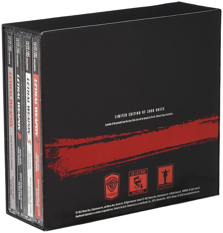 廃盤 8枚組 CD BOX リーサル・ウェポン サウンドトラック・コレクション Amazon.co.jp: 【3000セット限定】リーサル・ウェポン・サウンド