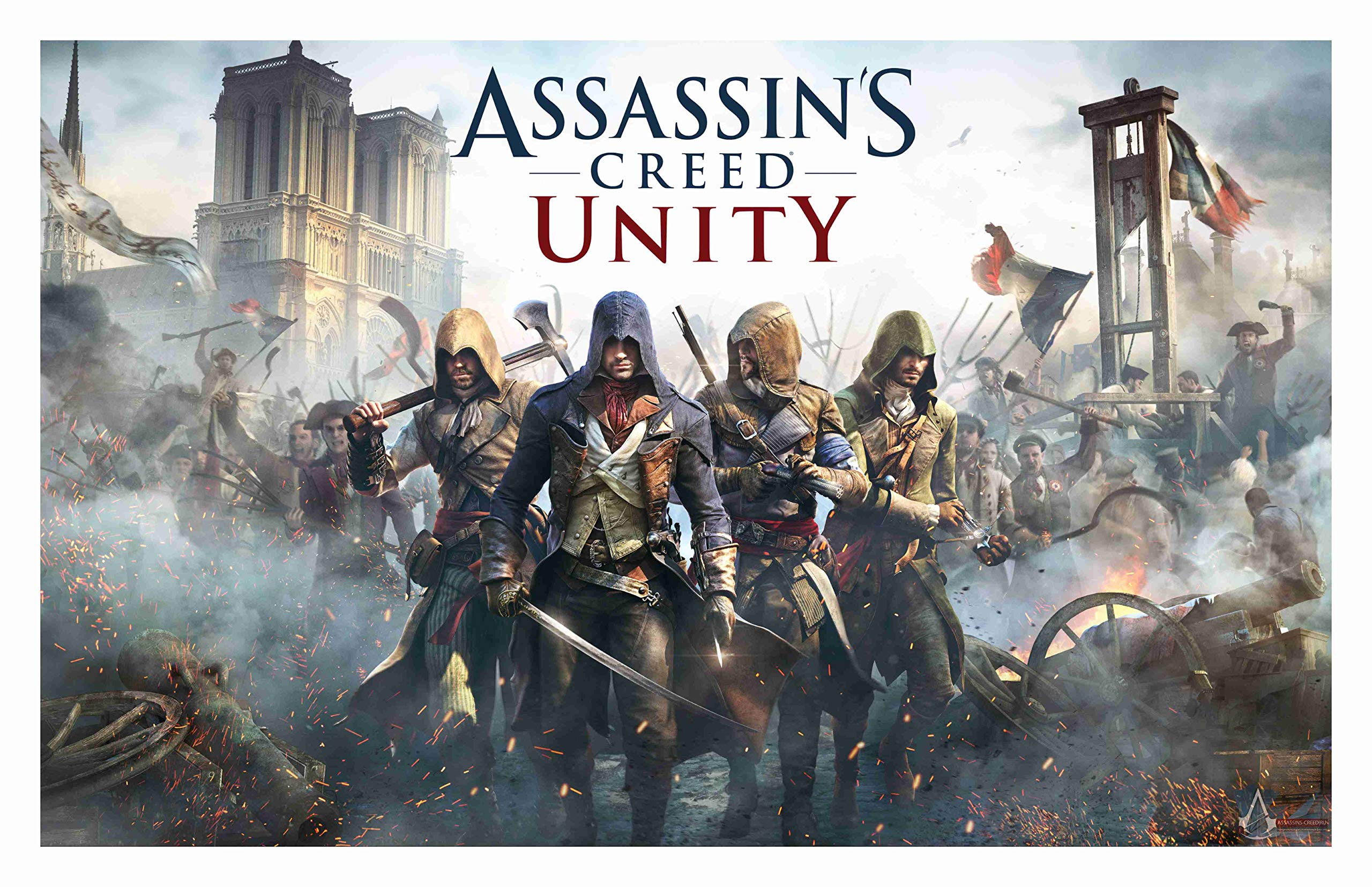 BALDAU PRINTS Assassin's Creed Game Wall Poster For Room (Gloss Laminated, 12X18 Inch, 300 GSM) F-88