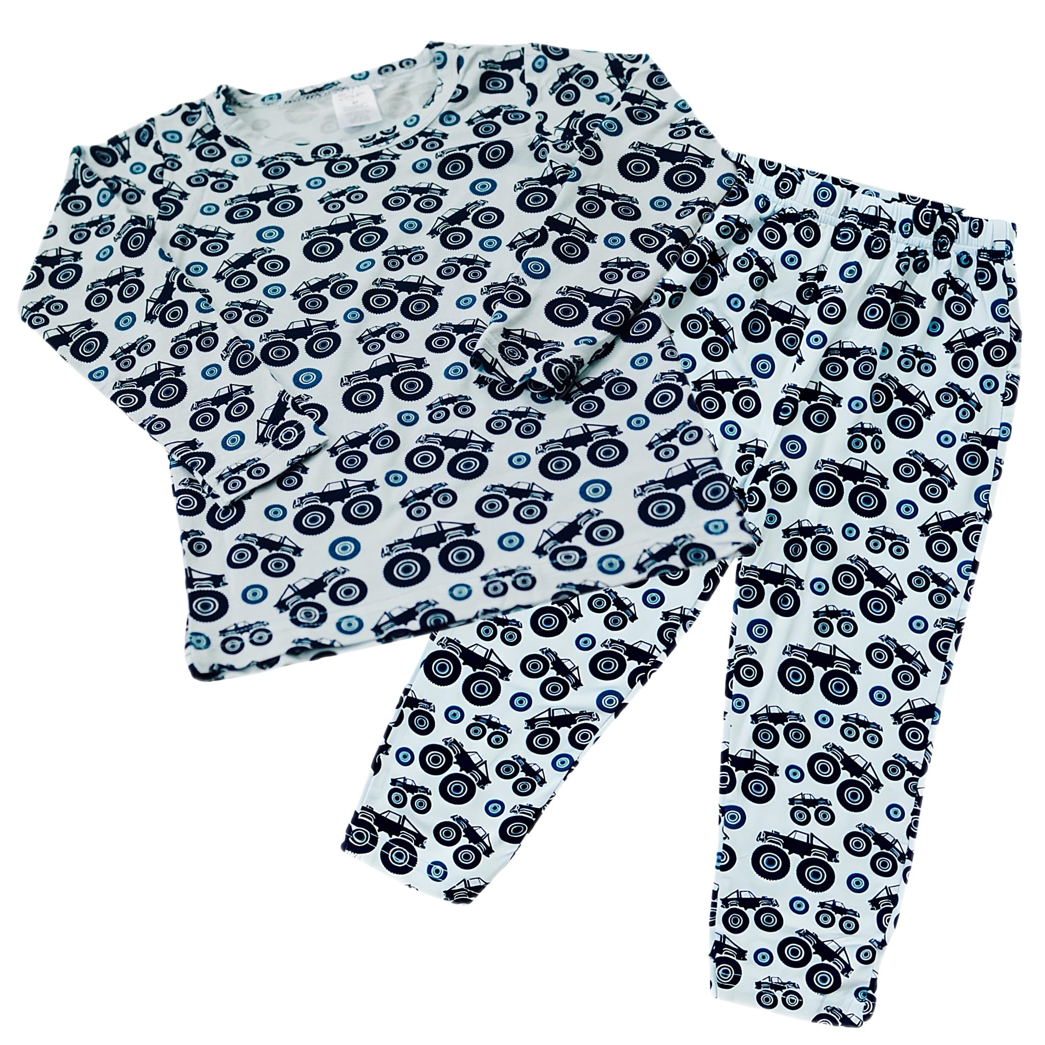 ZenuloveToddler Pajamas Soft Baby Pajamas 2 Piece Sleepwear Set Toddler PJs, Viscose from bamboo (2t-5t)