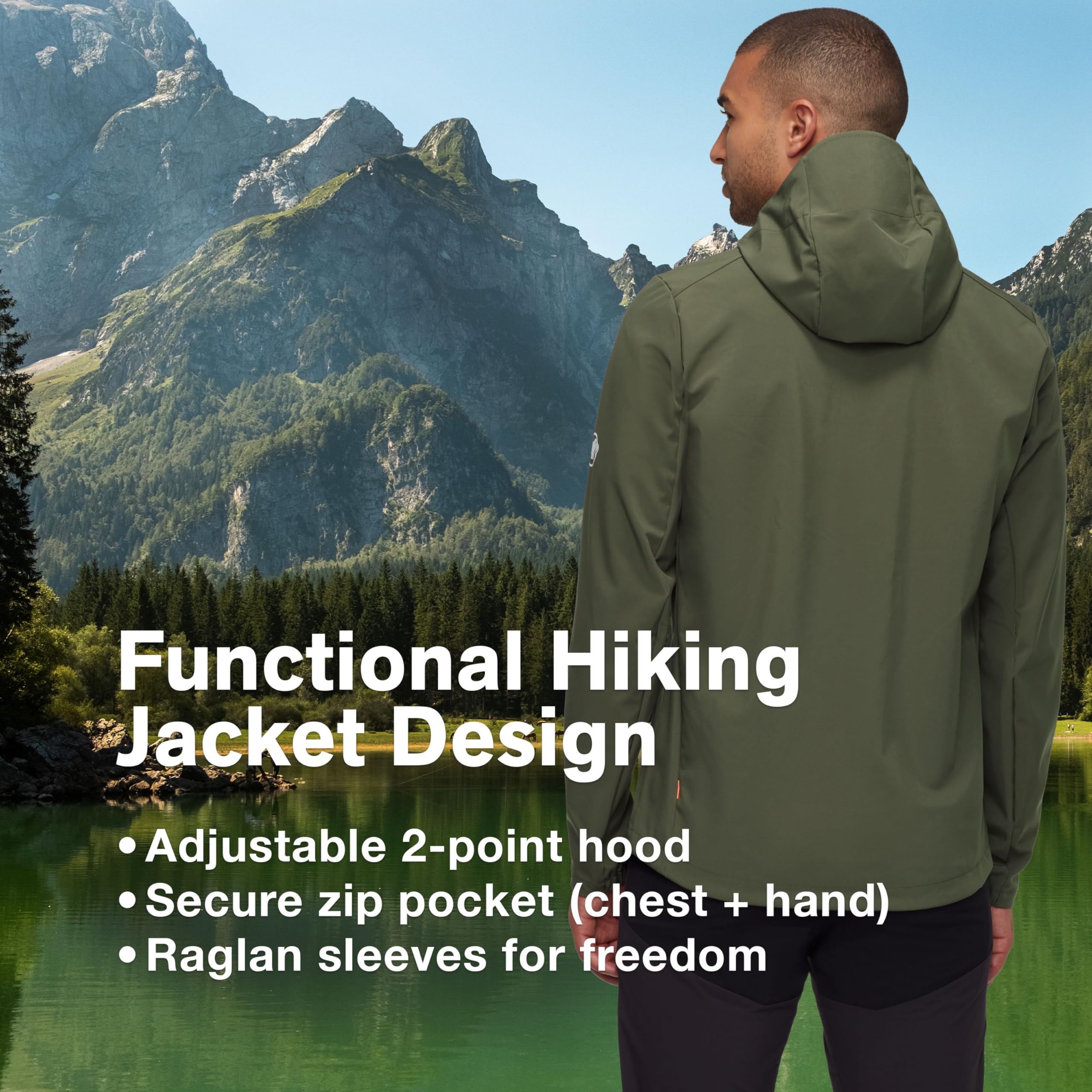 Mammut kurtka softshell Mężczyźni Outdoor So Hooded Jacket Men