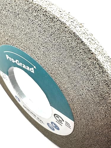 Miniatura 135 de EXL 09549 - Rueda de desbarbado, 6 x 1 pulgada x 1 pulgada fina, carburo de silicio, rueda de desbarbado, acabado y pulido de metal, convoluto, 09549