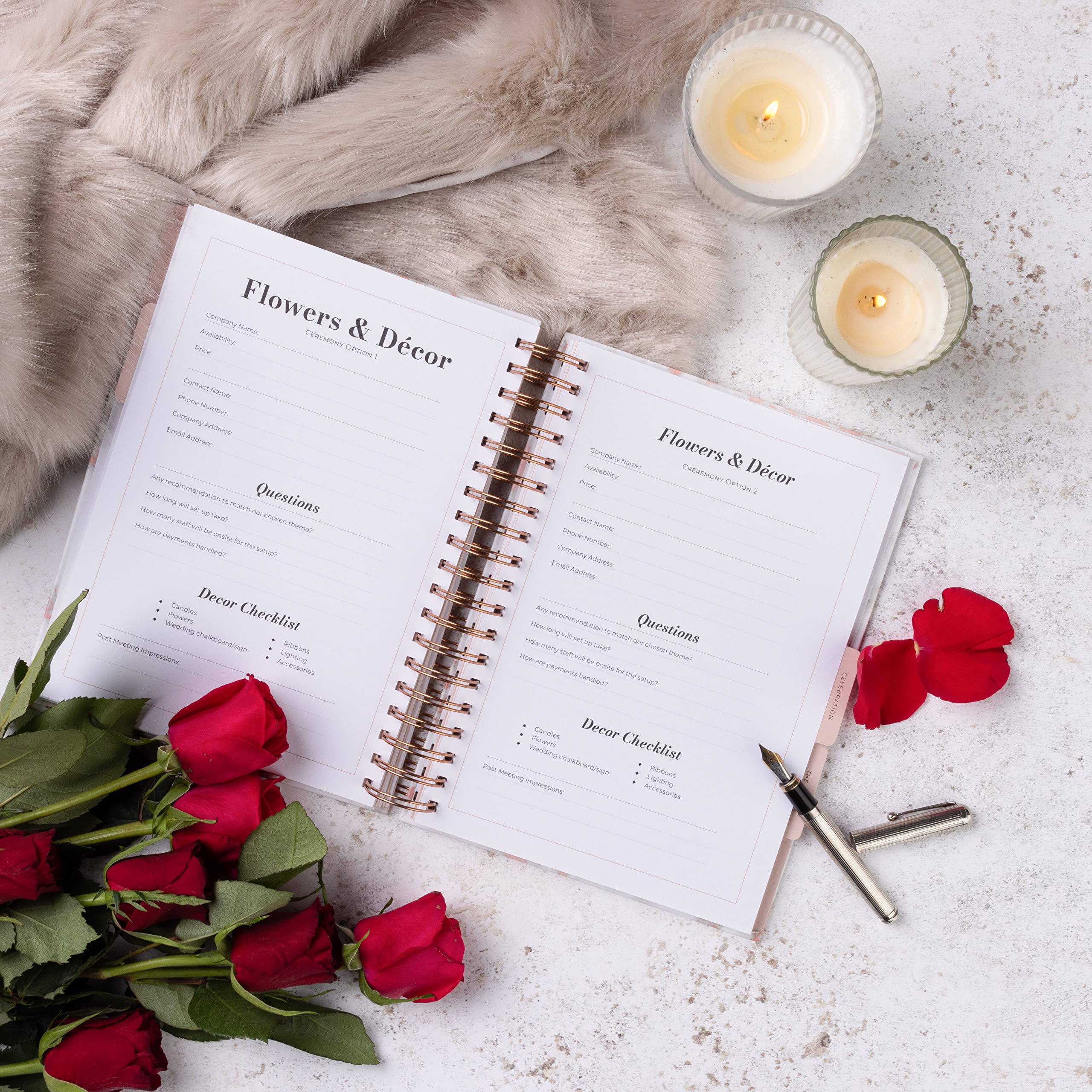 [New] The Complete Wedding Planner Book & Organiser by DayWorks|Rose Gold|