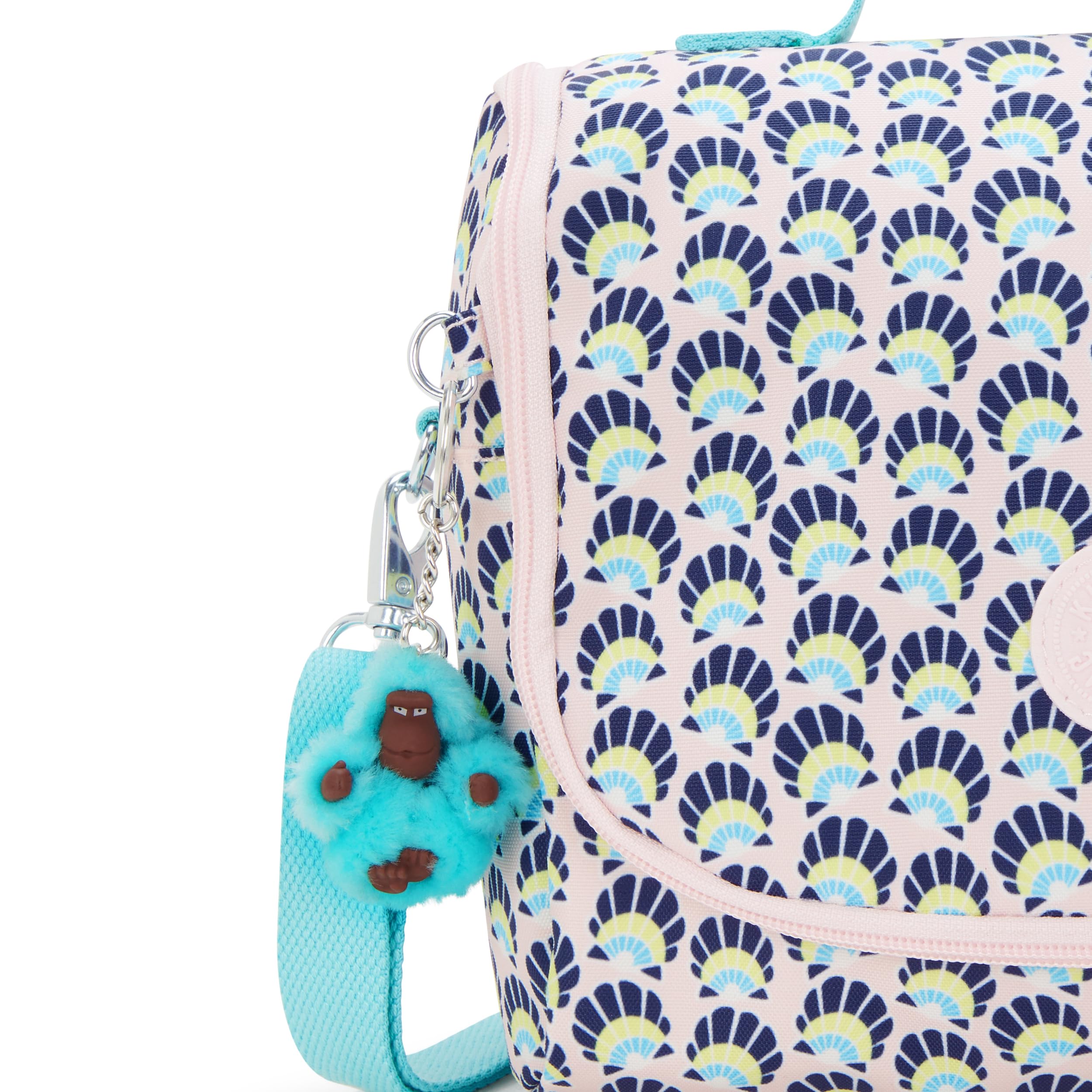 Kipling KICHIROU Grande Boîte à Lunch Geo Shell Bleu