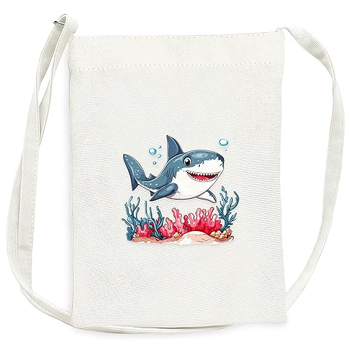 Mini Canvas Bag for Teens Kids Girls, Small Purse with