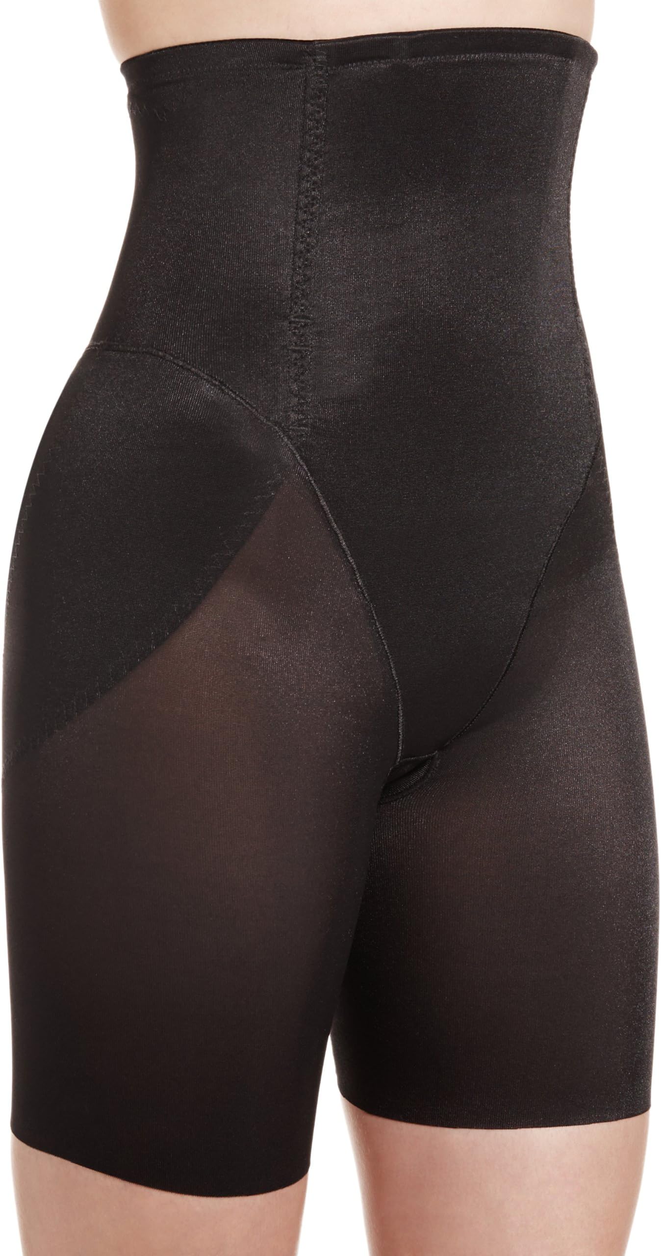 International Women's Shape Sensation Long Leg Panty with High Waist Tummy and Thigh Support Shapewear