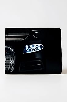 ShopMantra Men's Wallet | Wallet for Men's |Wallet for Boy's | Sports Car Headlight Printed Pu Leather Wallet for Men's/Boy's