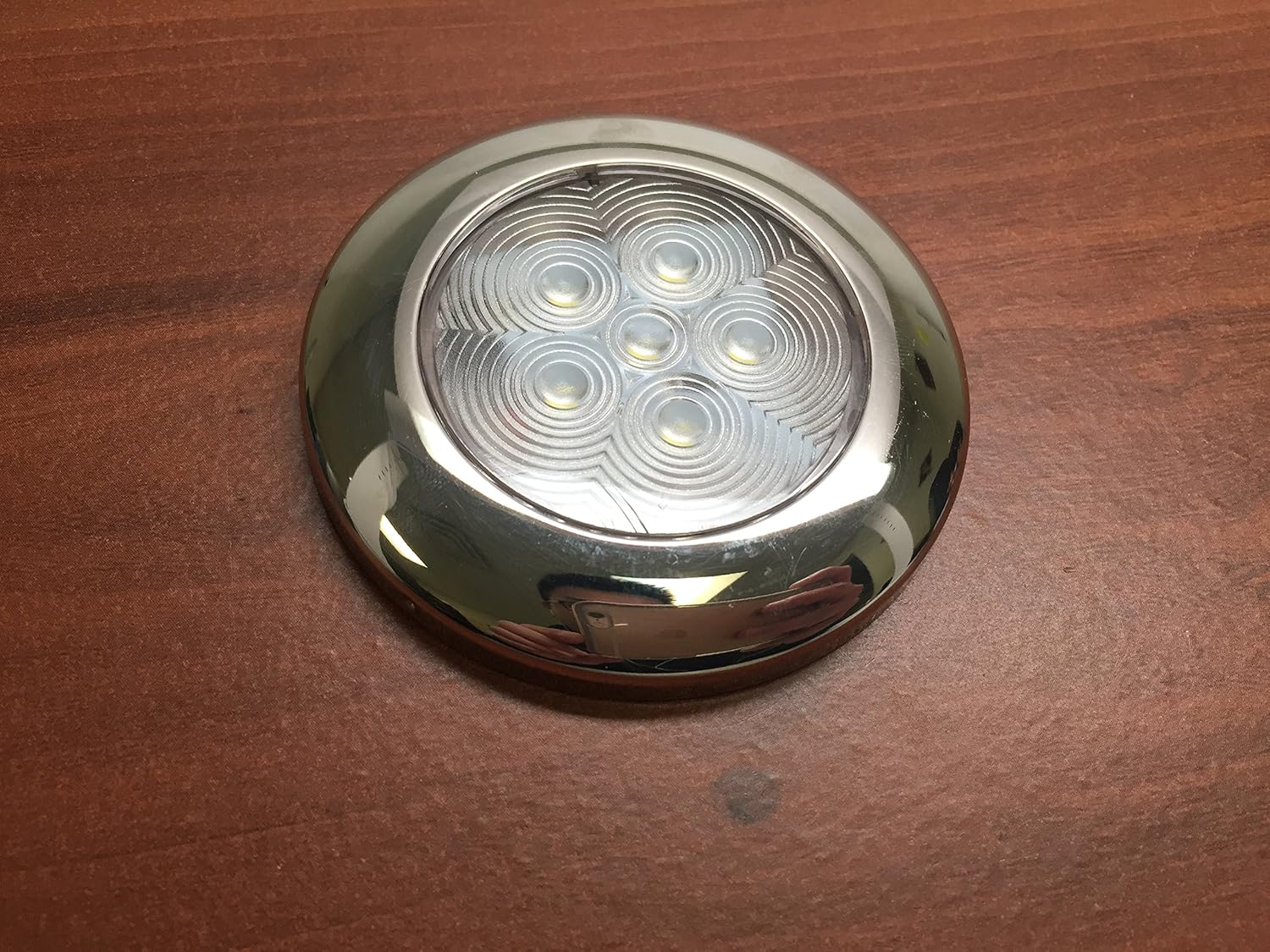 2 of Pactrade Marine Boat Nature White LED Ceiling Light SS304 Housing Surface Mount 95LM