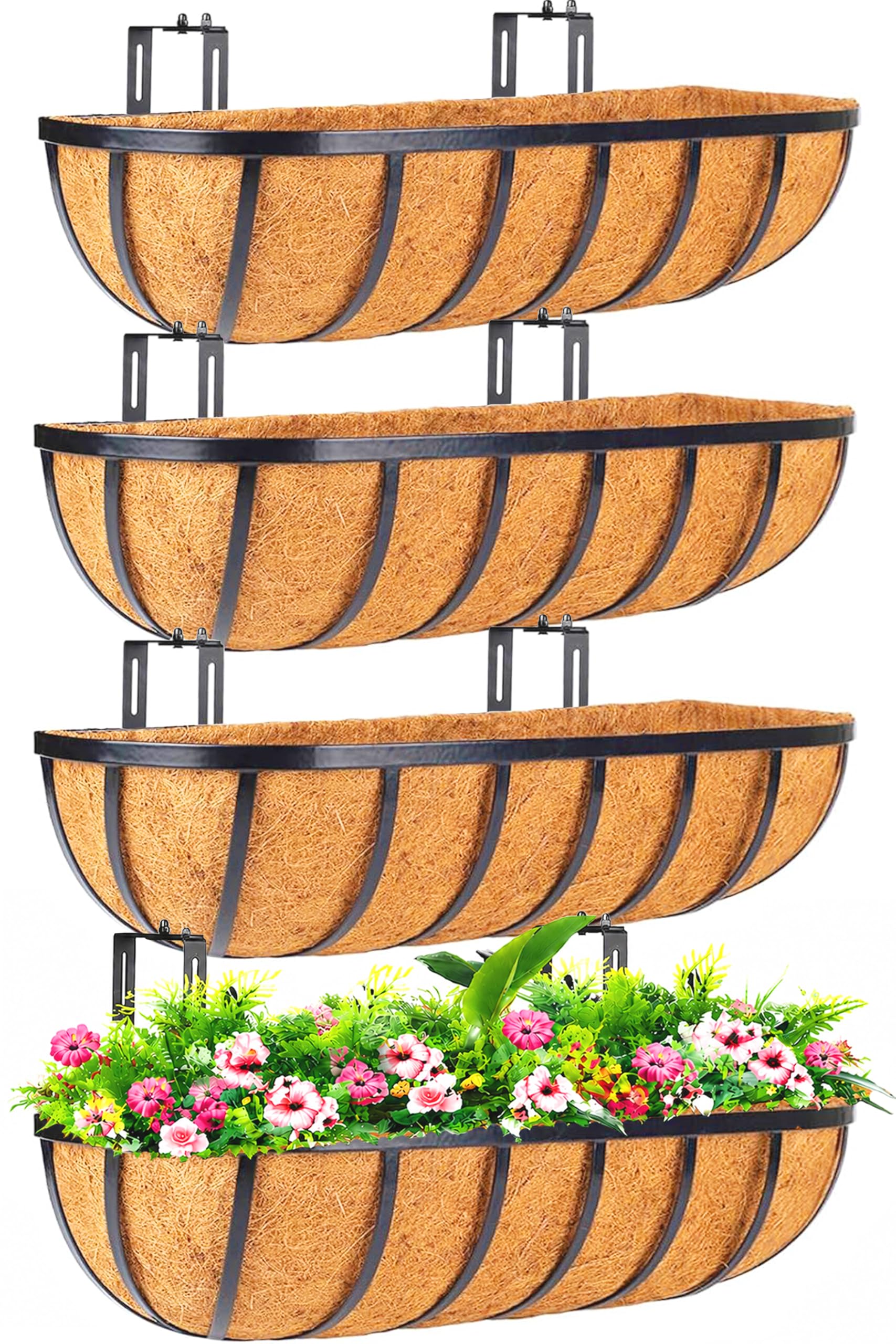 LCHUANG Railing Planter Window Box