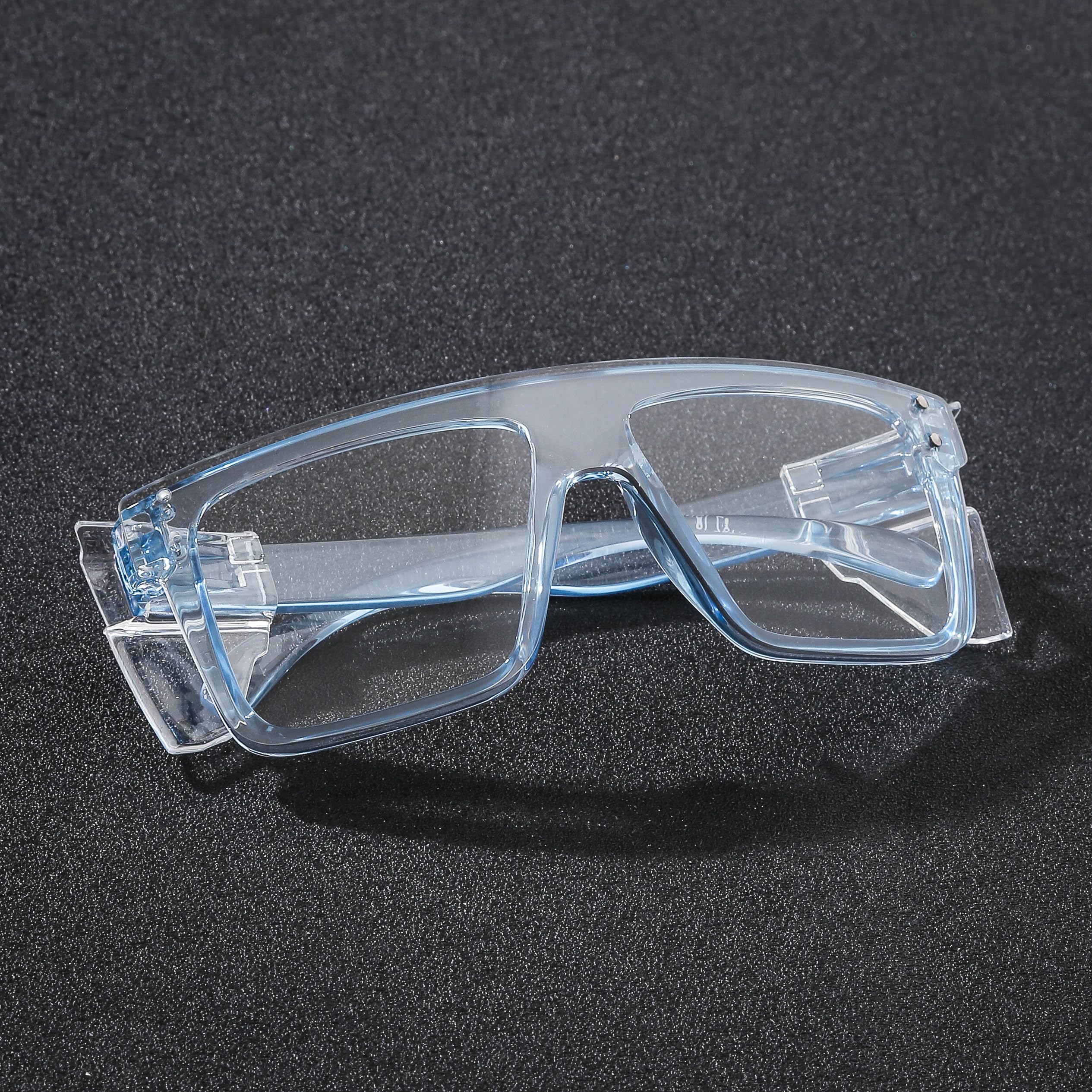 Occhiali di protezione UV400 Transition fotocromatici, lenti di colore grigio chiaro a scuro, ANSI Z87 Impact Approved