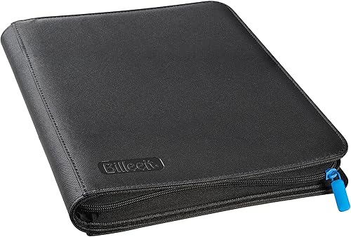 Miniatura 2 de Carpeta de tarjetas coleccionables con cremallera premium compatible con tarjetas de Pokémon y tarjetas deportivas, 9 bolsillos y 540 ranuras