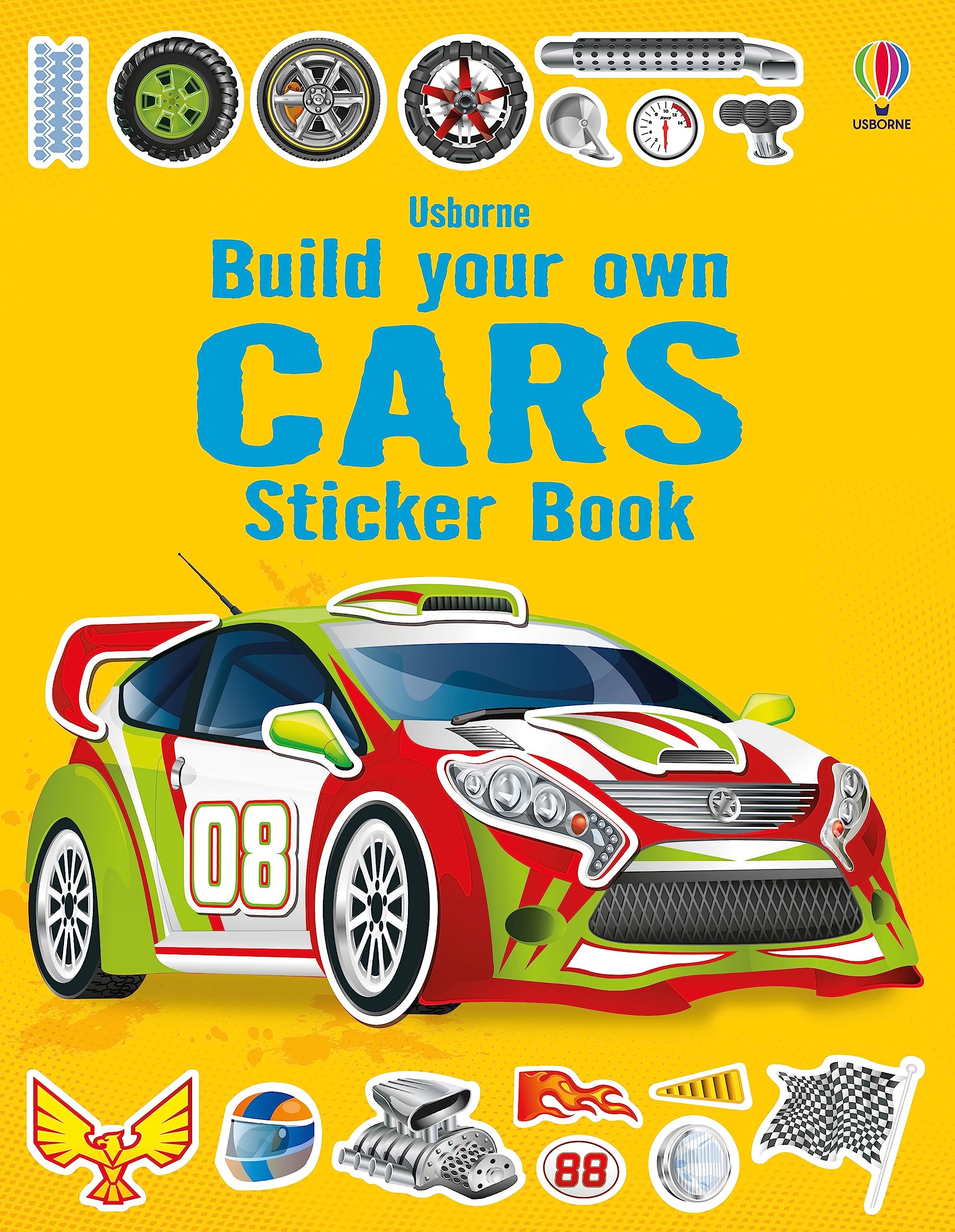 Build your own Cars Sticker book: Build And Customize your own Supercars in this Interactive Sticker Book (Build Your Own Sticker Book)