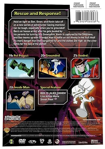 Miniatura 2 de Cartoon Network Classic Ben 10 Alien Force Volume Five (DVD)