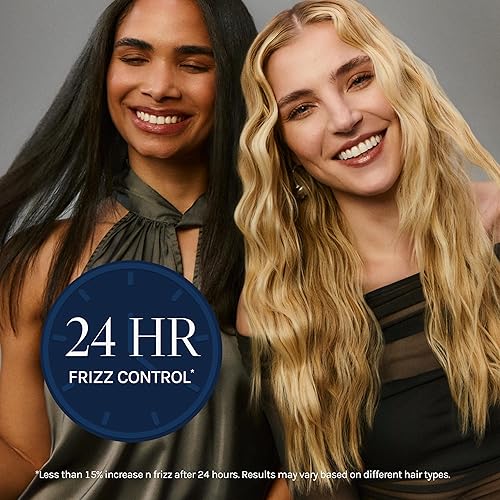 Miniatura 7 de Bio Ionic Plancha de peinado 10X, alisador de cabello con placas vibratorias sónicas de 1 pulgada, plancha plana con complejo mineral generador de